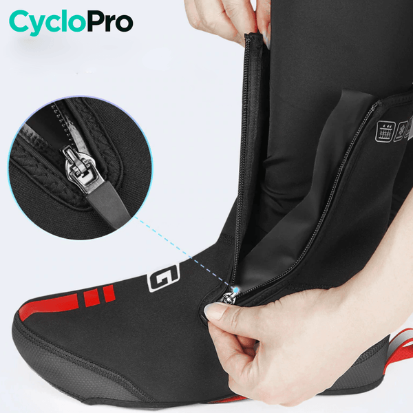 Couvre chaussure velo grand discount froid