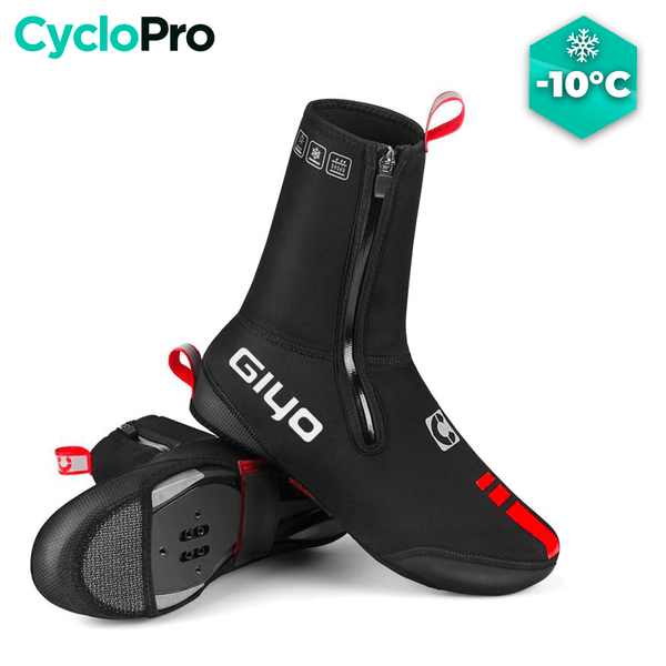 Couvres chaussures hiver - NEOPRENE+ - DESTOCKAGE couvres chaussures CycloPro 37 - 38 VTT 