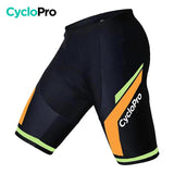 Cuissard pour VTT / Cyclisme - Confort+ Cuissard VTT GT-Cycle Outdoor Store Orange - Sans bretelles S 