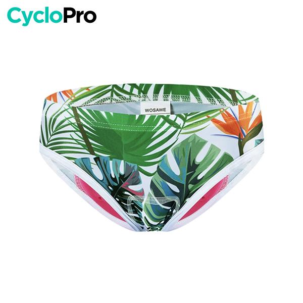 CULOTTE FLEURS HAWAÏENNES VTT/CYCLISME ABSOR+ - FEMME - DESTOCKAGE Culotte absorbe chocs I*Love*Cycling Store 