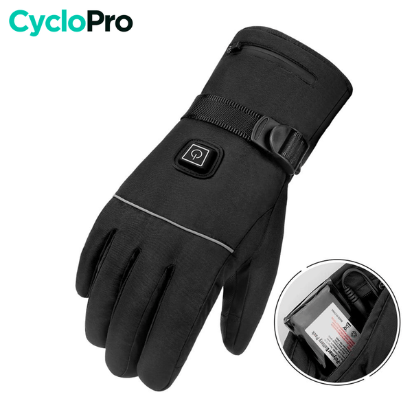 Gants chauffant d'hiver - DESTOCKAGE Gants hiver CycloPro 