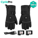 Gants chauffant d'hiver - DESTOCKAGE Gants hiver CycloPro 