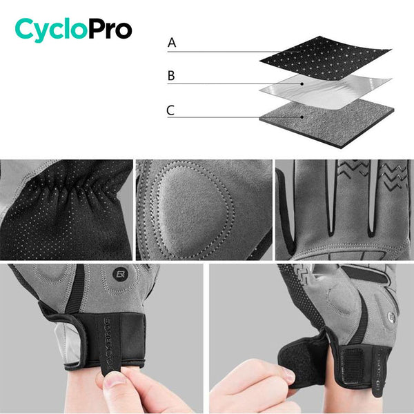 Gant Moto Hiver PROANTI Gants De Moto Pluie D'hiver Avec Essuie-glace (S Gants Moto Hiver Gant Moto Hiver PROANTI Gants De Moto Pluie D'hiver Avec Essuie-glace (S Gants Moto Hiver