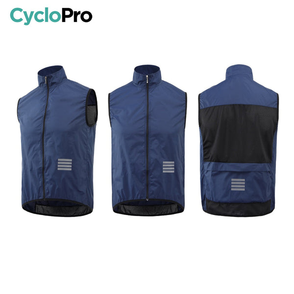 Gilet Coupe-vent - Light & Protect - DESTOCKAGE gilet coupe-vent CycloPro 