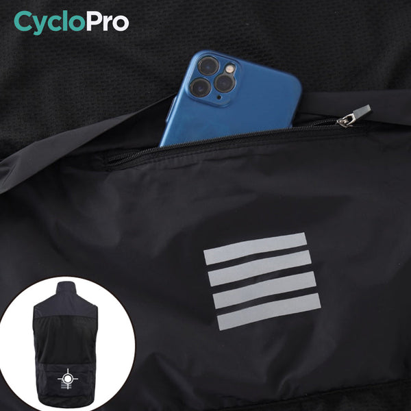 Gilet Coupe-vent - Light & Protect gilet coupe-vent CycloPro 