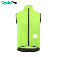 Gilet Coupe-vent - Light & Protect gilet coupe-vent CycloPro Jaune XS 