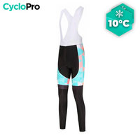 COLLANT CYCLISTE POUR FEMMES - HIVER - DESTOCKAGE collant thermique femme CycloPro XS Avec 