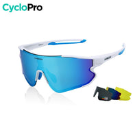 Lunettes polarisées pour Cyclisme Blanches - OPTIMAX GT-Cycle Outdoor Store Blanche 