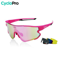 Lunettes polarisées pour Cyclisme Roses - OPTIMAX GT-Cycle Outdoor Store Rose 