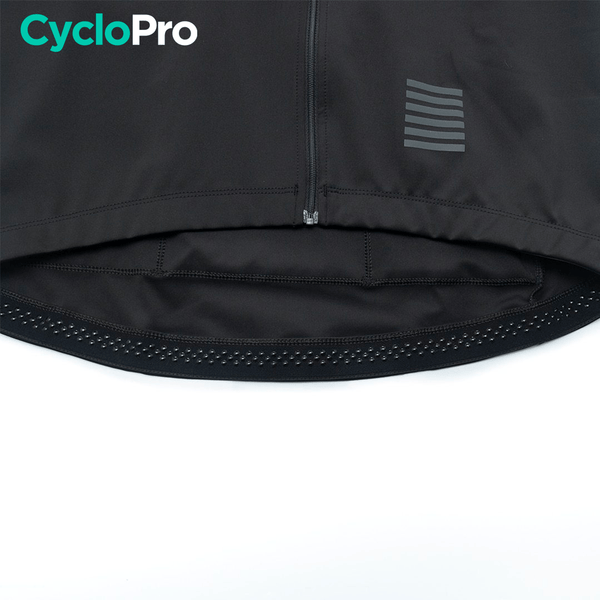 Maillot Coupe-vent et imperméable Noir - Pro Fit veste coupe-vent CycloPro 