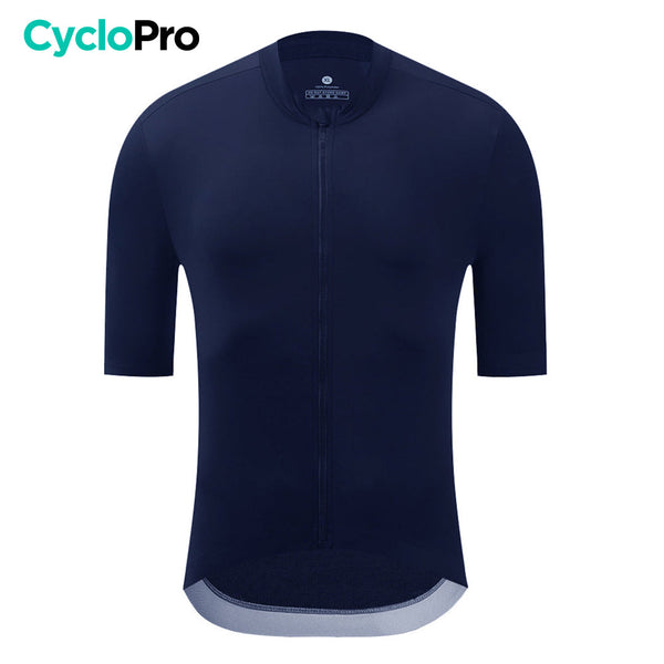 Maillot Cyclisme - Aerofit+ Maillot Cyclisme homme CycloPro Bleu Marine XL 