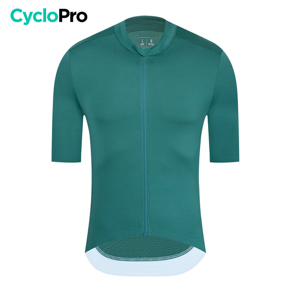 Maillot Cyclisme - Aerofit+ Maillot Cyclisme homme CycloPro Vert bouteille L 