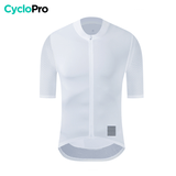 Maillot cyclisme Pro Fit - Skin+ maillot pro fit cyclisme CycloPro Blanc S 