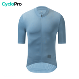 Maillot cyclisme Pro Fit - Skin+ maillot pro fit cyclisme CycloPro Bleu ciel XXXL 
