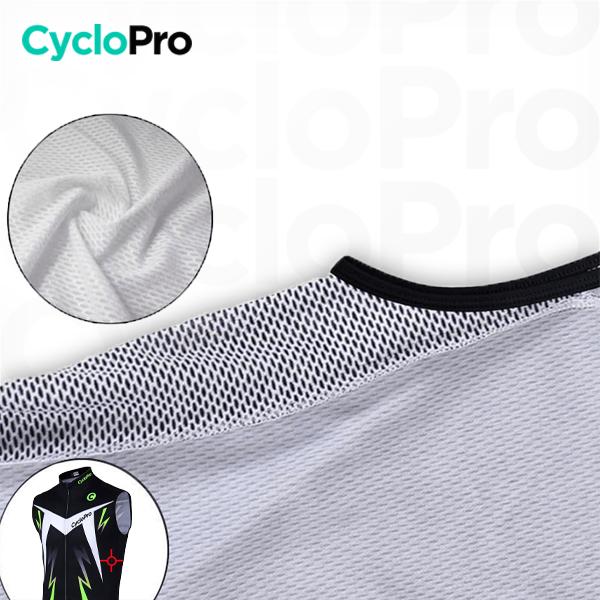 Maillot Cyclisme Sans Manches - Confort+ - DESTOCKAGE maillot cyclisme sans manches Cyclo Pro 