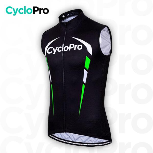 Maillot Cyclisme sans manches Noir et Rouge - Dynamo maillot sans manches GT-Cycle Outdoor Store Noir et Vert 4XL 