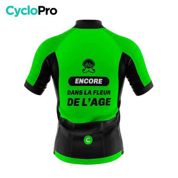 Tenue De Cyclisme Verte - Fleur de l'age