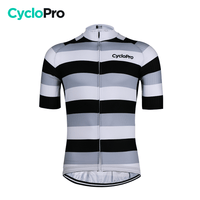Maillot de cyclisme Noir et Blanc - Évasion+ GT-Cycle Outdoor Store NOIR ET BLANC S 