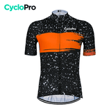 Maillot de cyclisme Orange - Galaxy+ Maillot court cyclisme GT-Cycle Outdoor Store ORANGE S 