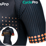 Maillot de cyclisme Orange - Liberty+ Maillot court cyclisme GT-Cycle Outdoor Store 