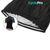 Maillot de cyclisme Orange - Pulsation+ - DESTOCKAGE Maillot court cyclisme GT-Cycle Outdoor Store 