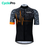 Maillot de cyclisme Orange - Pulsation+ - DESTOCKAGE Maillot court cyclisme GT-Cycle Outdoor Store ORANGE S 