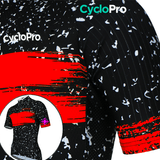 Maillot de cyclisme Rouge - Galaxy+ Maillot court cyclisme GT-Cycle Outdoor Store 