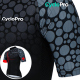 Maillot de cyclisme Rouge - Pulsation+- DESTOCKAGE Maillot court cyclisme GT-Cycle Outdoor Store 