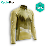 MAILLOT LONG DE CYCLISME AUTOMNE JAUNE - SNOW+ maillot automne cyclisme GT-Cycle Outdoor Store S 