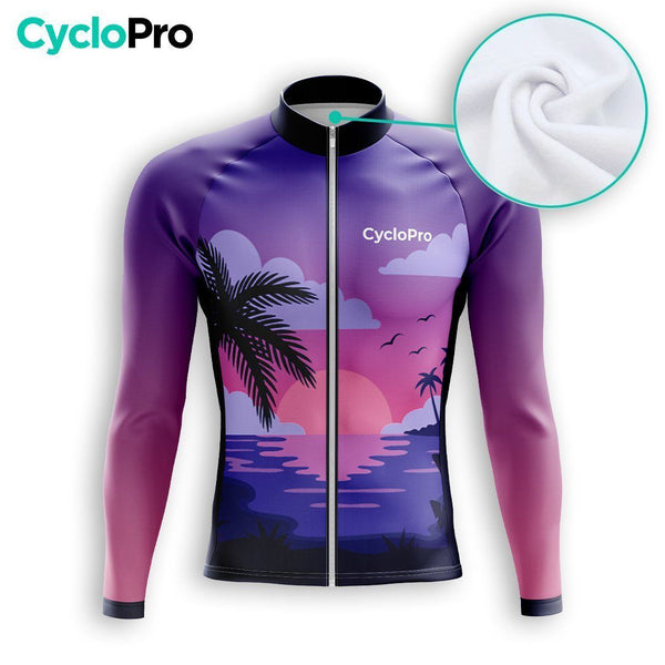 MAILLOT LONG DE CYCLISME AUTOMNE - RELAX+ maillot automne cyclisme GT-Cycle Outdoor Store 