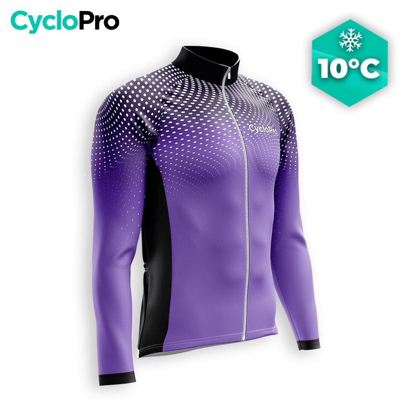 COLLANT CYCLISTE HIVER HOMME / ROUGE - DIMENSION+ - CycloPro