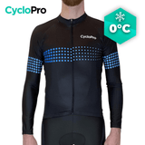 MAILLOT LONG DE CYCLISME BLEU - HIVER - LIBERTY+ Maillot thermique homme GT-Cycle Outdoor Store S 