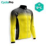 MAILLOT LONG DE CYCLISME HIVER JAUNE - DIMENSION+ Maillot thermique homme GT-Cycle Outdoor Store S 