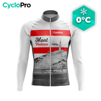 MAILLOT LONG DE CYCLISME - HIVER - MONT VENTOUX - DESTOCKAGE Maillot thermique homme Cyclo Pro S 