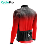 MAILLOT LONG DE CYCLISME HIVER ROUGE - COCCINELLE+ Maillot thermique homme GT-Cycle Outdoor Store 