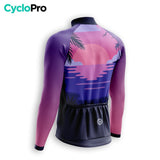 MAILLOT LONG DE CYCLISME HIVER - SUNSET+ Maillot thermique homme GT-Cycle Outdoor Store 