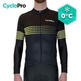 MAILLOT LONG DE CYCLISME JAUNE - HIVER - LIBERTY+ Maillot thermique homme GT-Cycle Outdoor Store S 