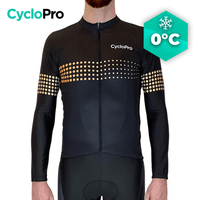 MAILLOT LONG DE CYCLISME ORANGE - HIVER - LIBERTY+ Maillot thermique homme GT-Cycle Outdoor Store S 