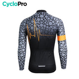 MAILLOT LONG DE CYCLISME ORANGE - HIVER - PULSATION+ Maillot thermique homme GT-Cycle Outdoor Store 