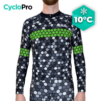 MAILLOT LONG DE CYCLISME VERT - AUTOMNE - ATMOSPHERE+ Maillot long pour homme GT-Cycle Outdoor Store S 