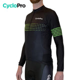 MAILLOT LONG DE CYCLISME VERT - HIVER - LIBERTY+ Maillot thermique homme GT-Cycle Outdoor Store 