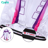 MAILLOT LONG DE CYCLISME VIOLET - AUTOMNE - CONFORT+ - DESTOCKAGE maillot manches longues pour femme GT-Cycle Outdoor Store 