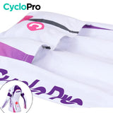 MAILLOT LONG DE CYCLISME VIOLET - AUTOMNE - CONFORT+ maillot manches longues pour femme GT-Cycle Outdoor Store 
