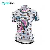 MAILLOT MANCHE COURTE FEMME - RELAX GT-Cycle Outdoor Store L 