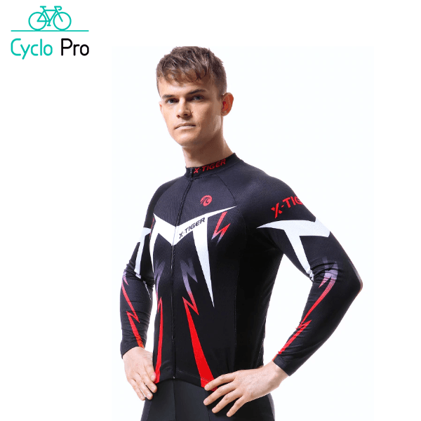 MAILLOTS MANCHES LONGUES - AUTOMNE - POUR HOMME - DESTOCKAGE Maillot long pour homme GT-Cycle Outdoor Store 