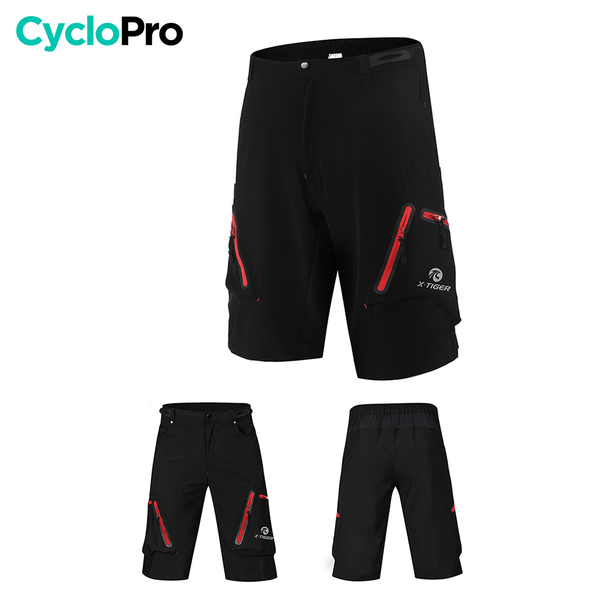 Short de VTT pour homme - Respirant - Coupe ample Short de VTT pour homme - Respirant - Coupe ample