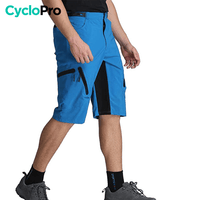 Short VTT / MTB - Technical Short Vélo VTT CycloPro Bleu XL 