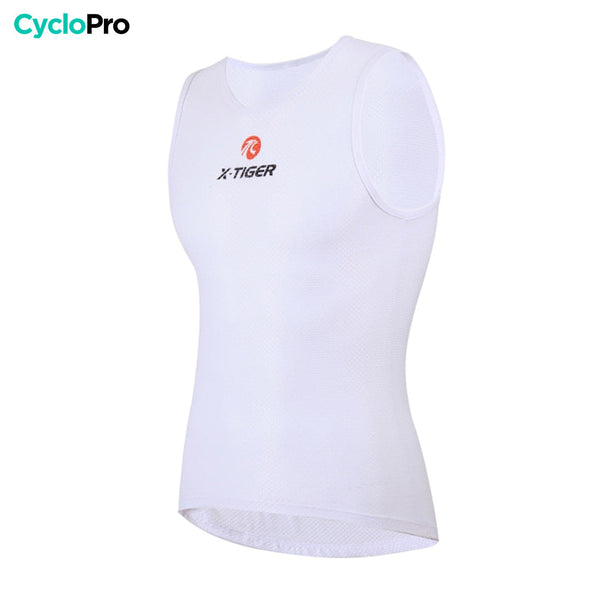 Sous-maillot cycliste - Quickdry+ CycloPro Blanc S 