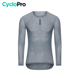 Sous-maillot technique Gris Polyvalent - Skin+ sous-maillot vélo CycloPro S 