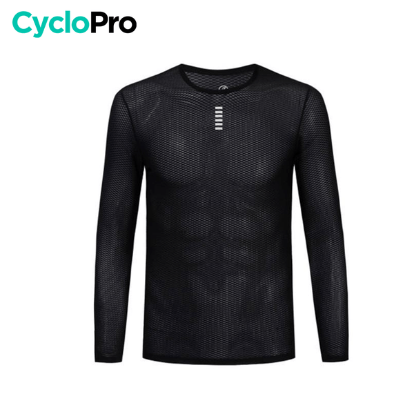 Sous-maillot technique Noir Polyvalent - Skin+ Sous-couche noire cyclisme CycloPro XXXL 
